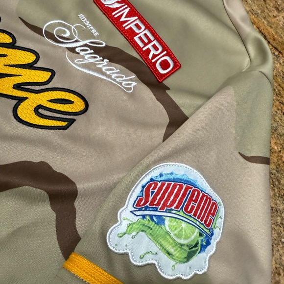 Supreme Gray and Brown Camouflage Jersey - Picture 5 of 12